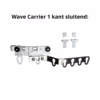 Wave Carriers für Electrify24 Vorhangschiene