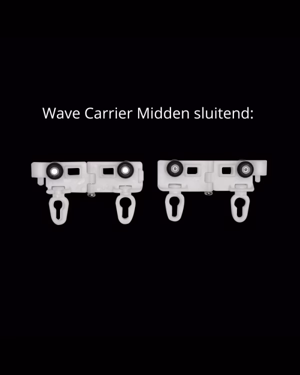 Wave Carriers für Electrify24 Vorhangschienen